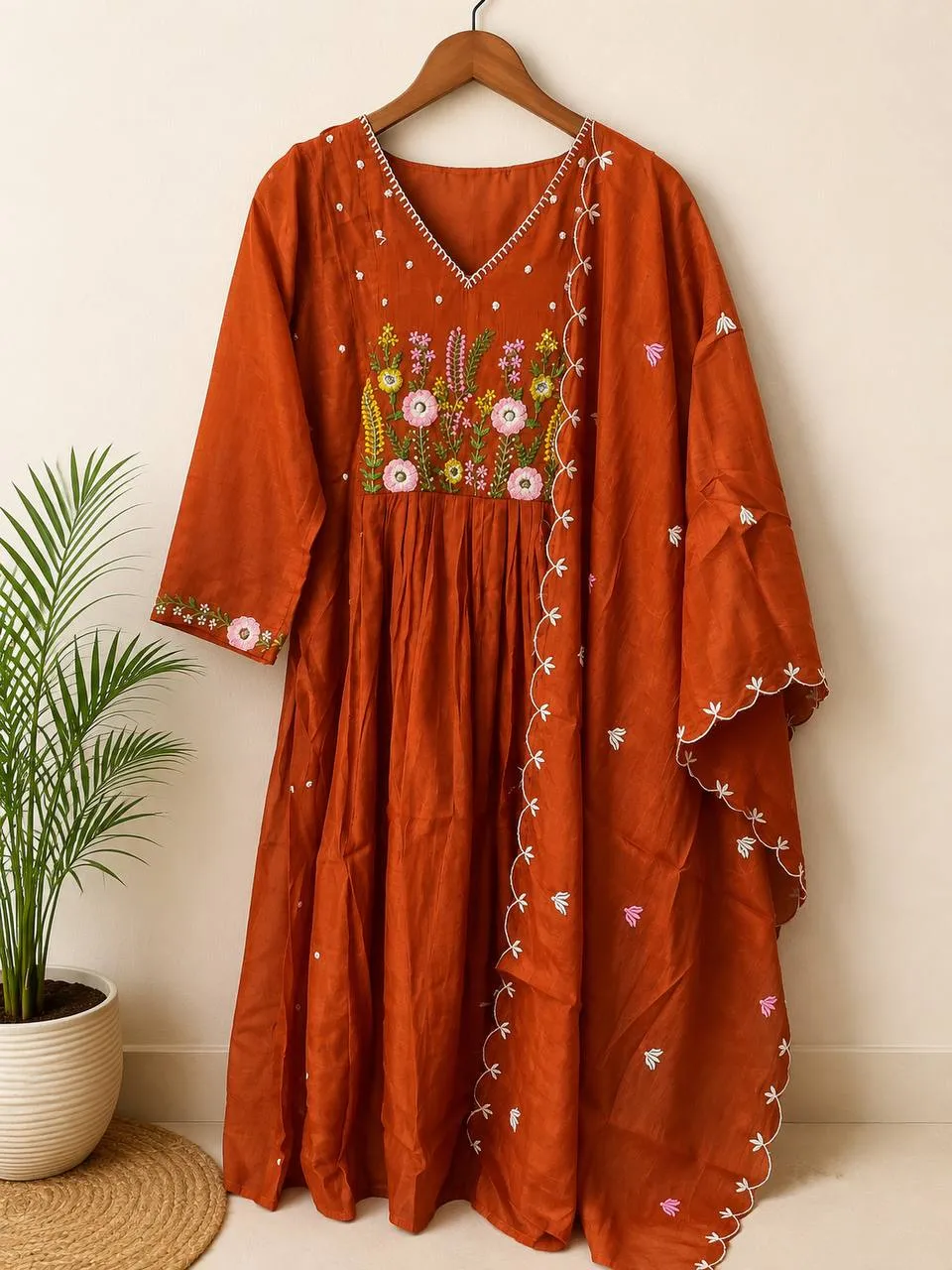 Mum chanderi kurthi - kurthis saree at Sneha Collections Hyderabad