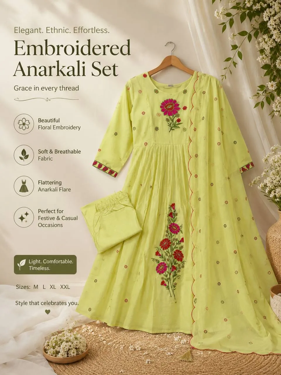 Mul cotton kurthi set - frocks saree at Sneha Collections Hyderabad